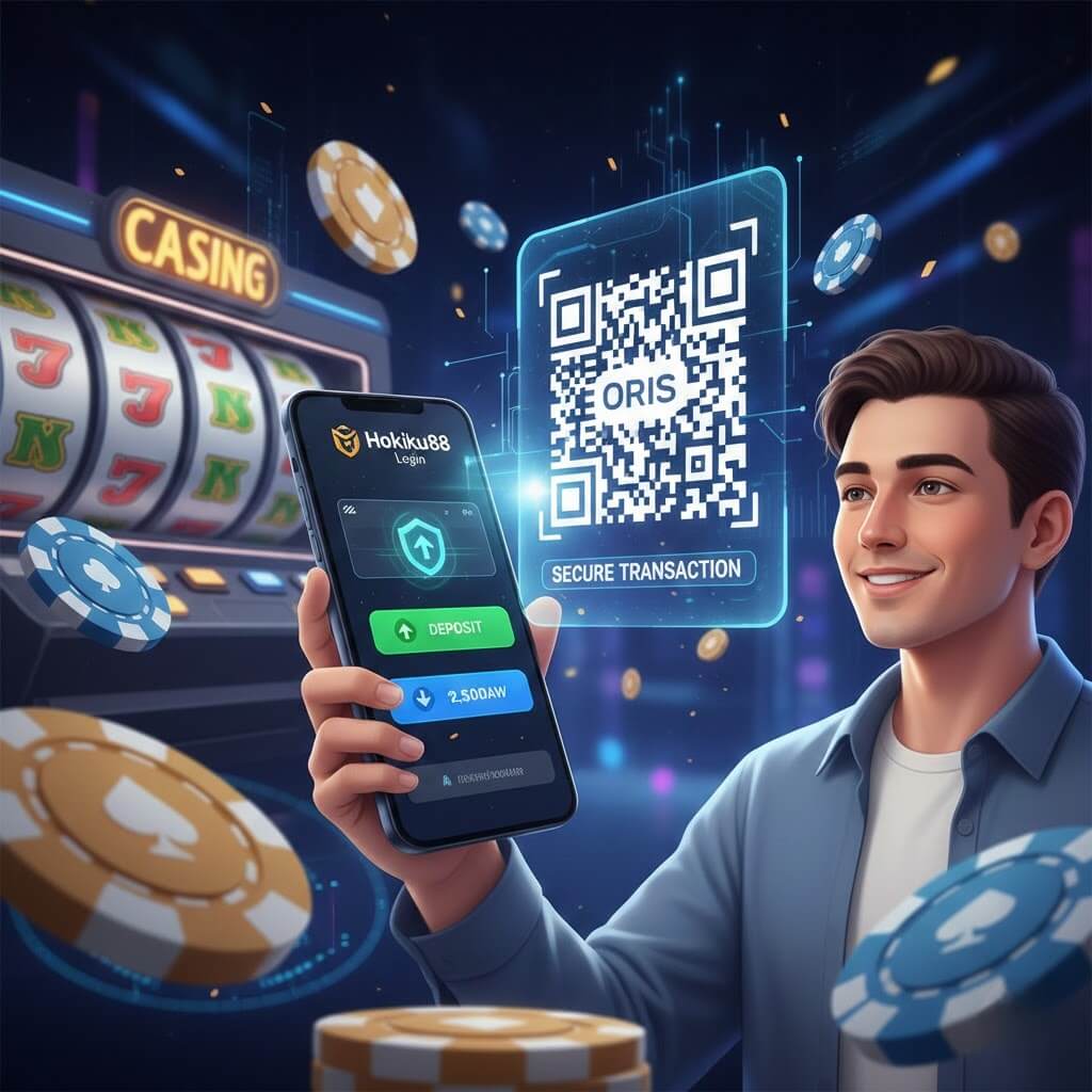 Cara deposit dan withdraw menggunakan QRIS dengan Hokiku88 Login